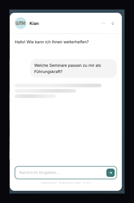Produktansicht zu Kian Analytics und Seminar Builder